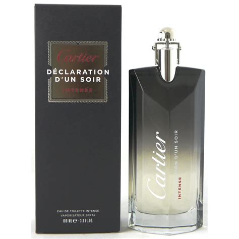 cartier declaration d'un soir 100 ml|declaration perfume by cartier.